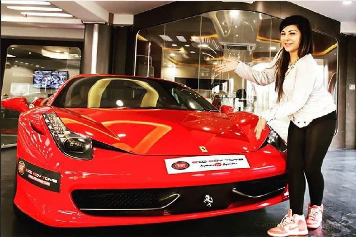 top indian women who drives ferrari, Lamborghini Huracan super cars or sports cars in india