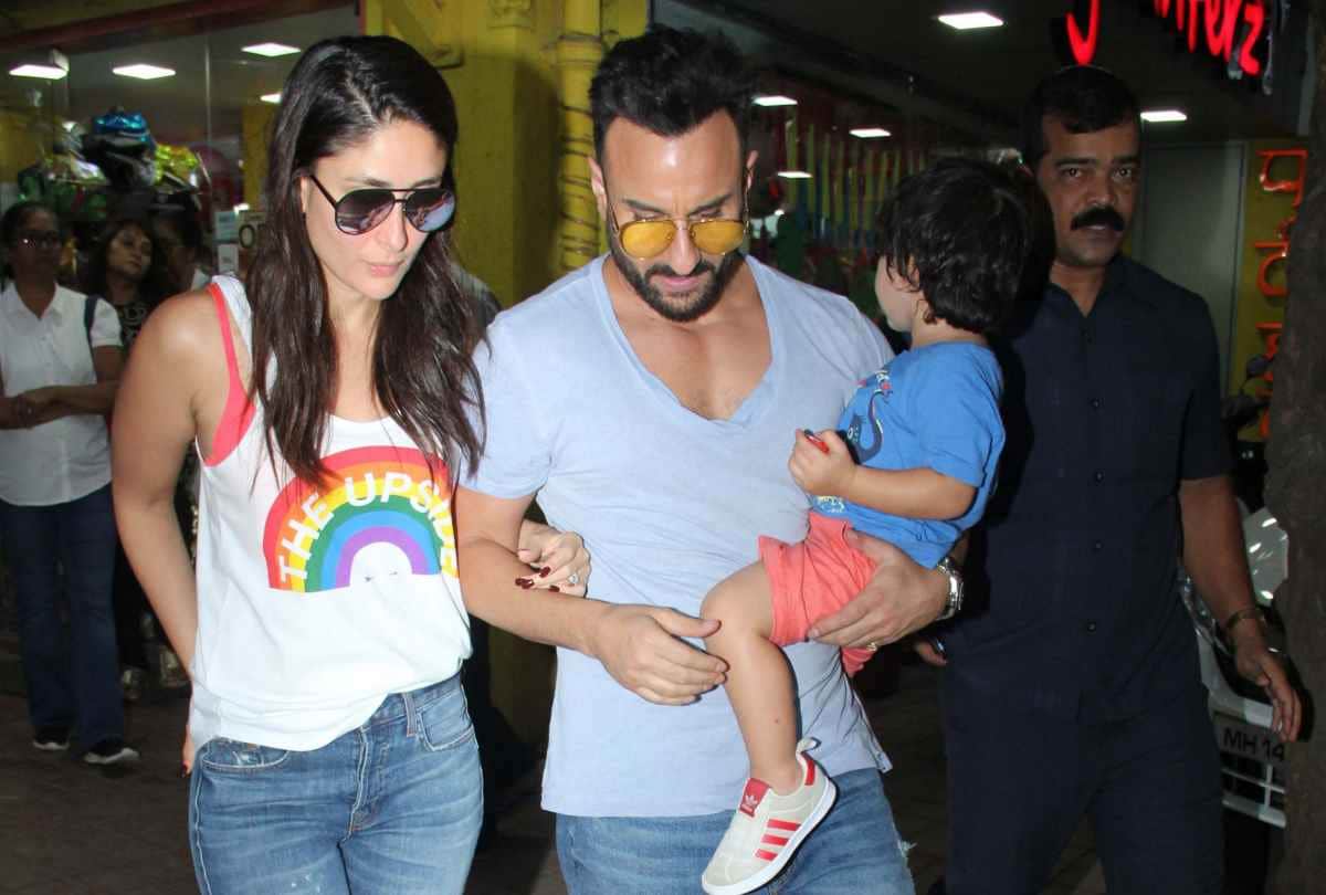 Kareena Kapoor Saif Ali Khan along with Taimur enjoying summer vacation in Italy