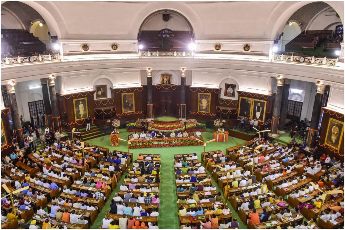 Lok sabha election results 2019: NDA meeting in Delhi, new MP gathered at central hall