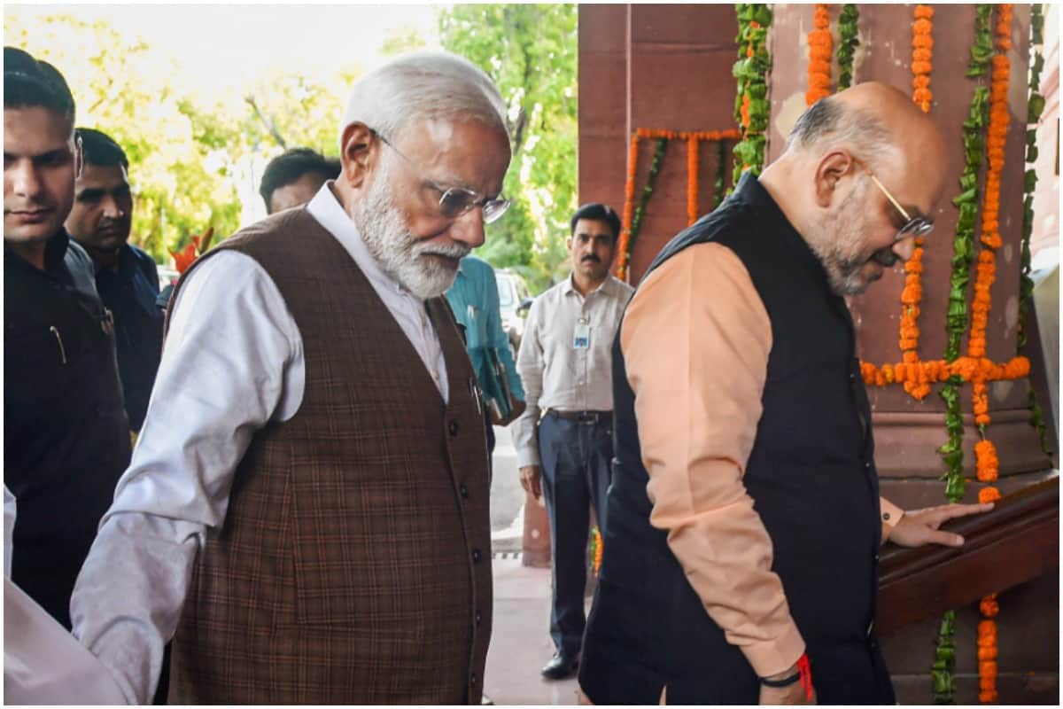 Lok sabha election results 2019: NDA meeting in Delhi, new MP gathered at central hall