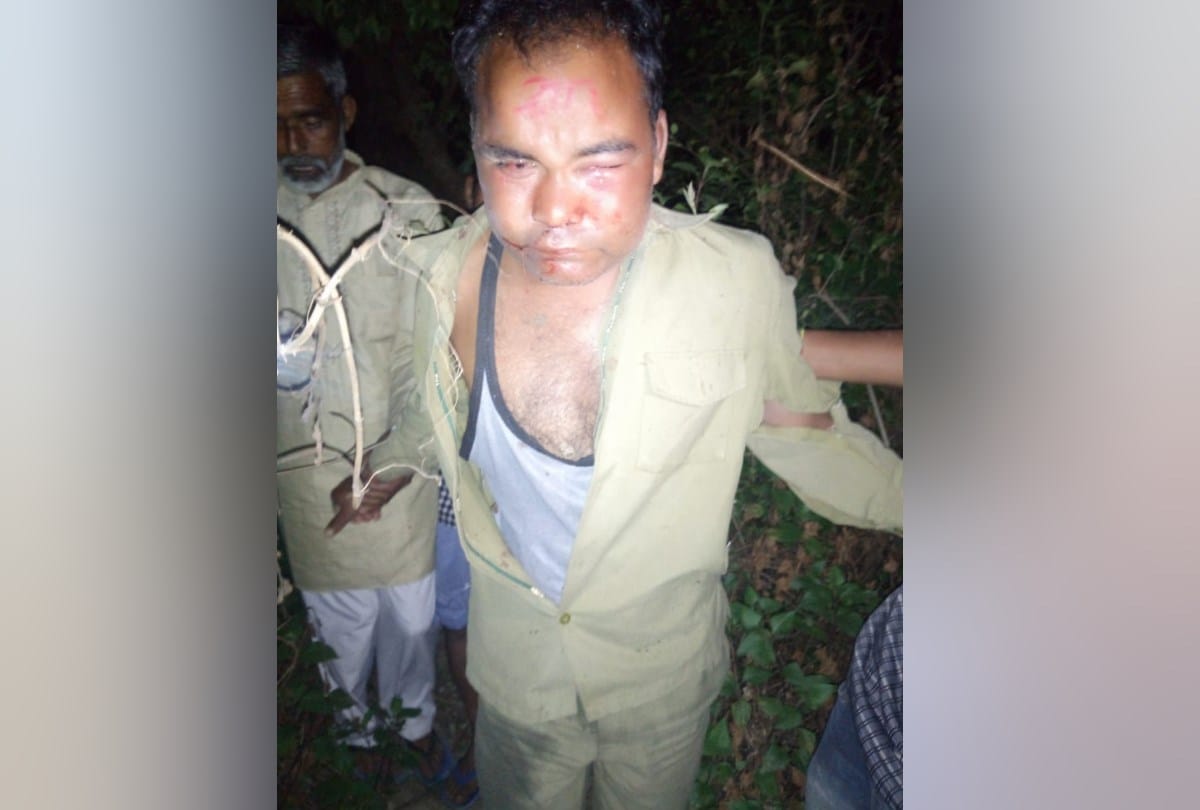 labourer beaten by villagers in jogindernagar Mandi Himachal Pradesh