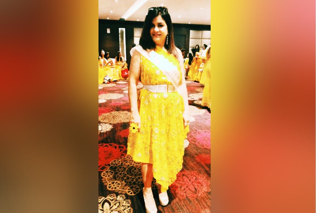 Shailja chandra in Haut Monde Mrs India Worldwide final