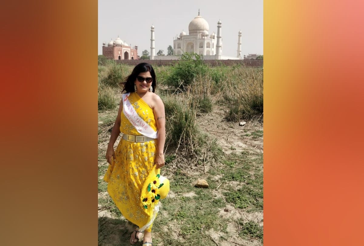 Shailja chandra in Haut Monde Mrs India Worldwide final