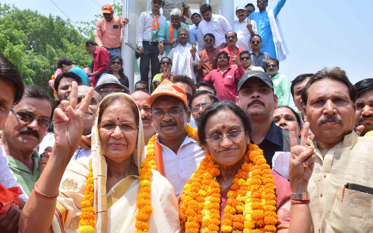 BJP does not want to be included in the Cabinet after Rita Joshi was not included in the cabinet