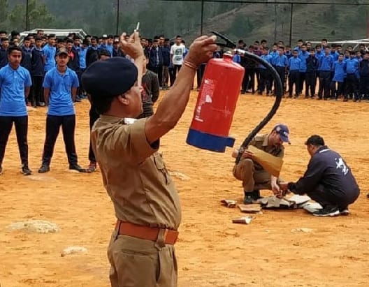 Practice Drill Drilled to NCC Cadets