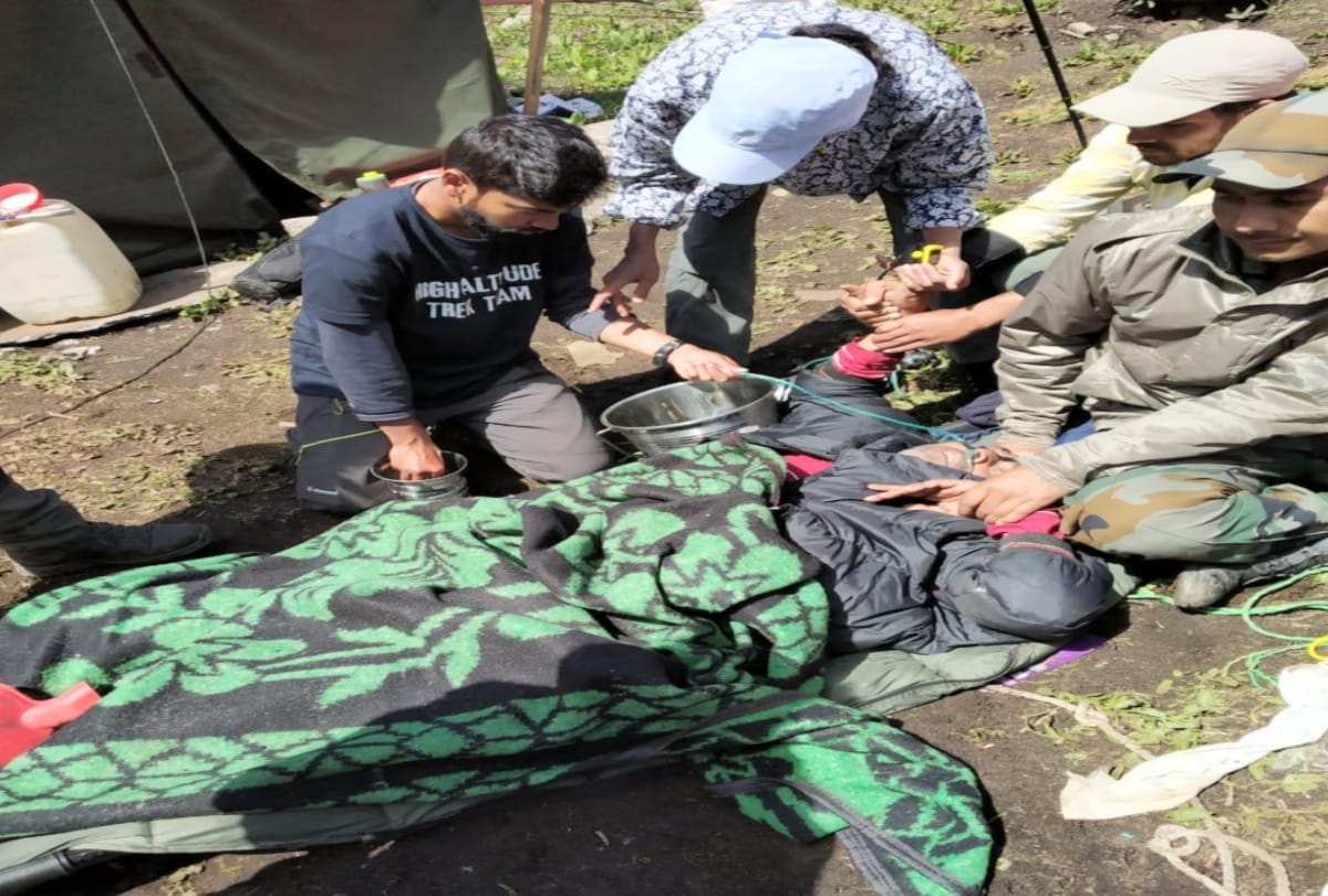 five trekkers missing and one died in kinnaur himachal