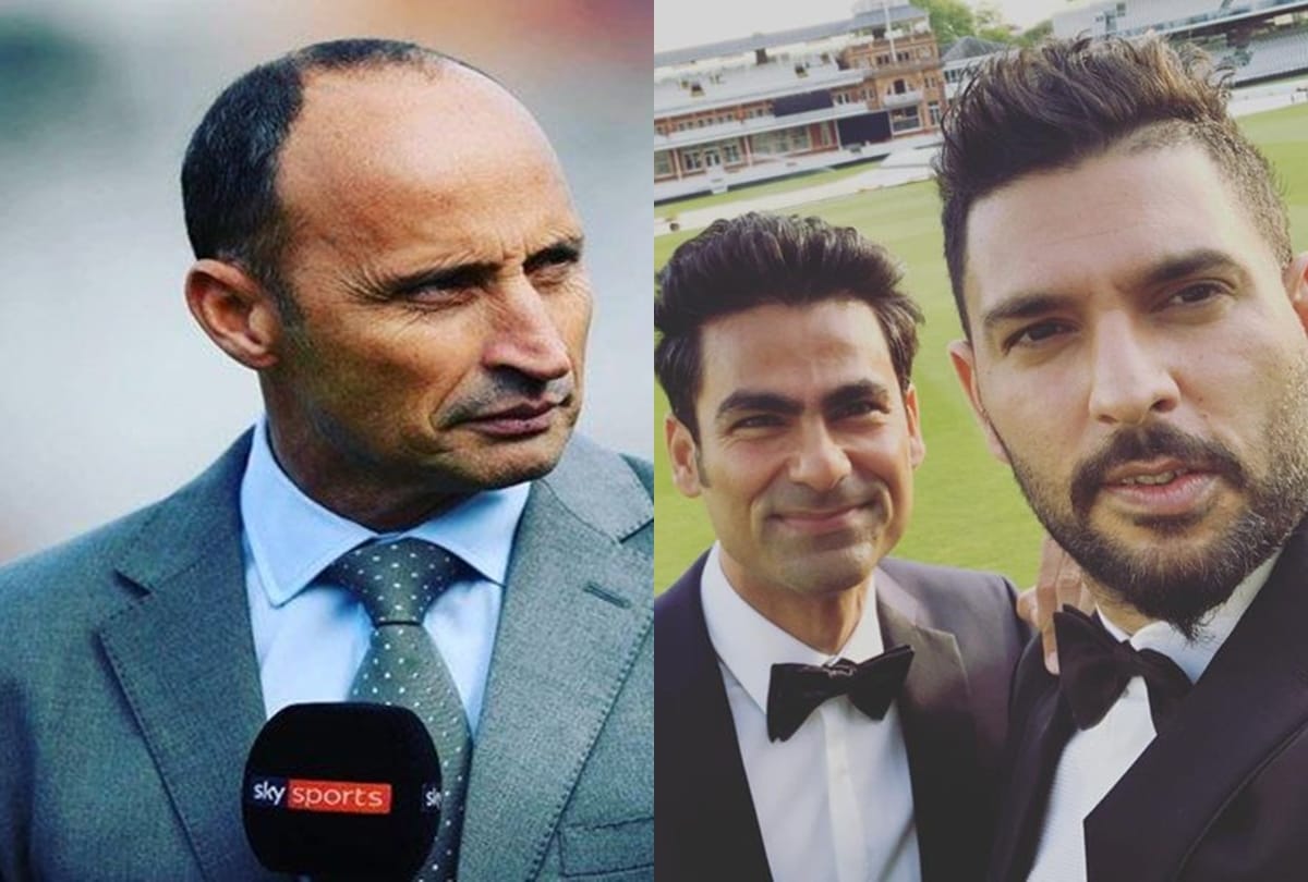 former england captain Nasser hussain got nightmare by yuvraj singh and mohammad kaif tweet viral