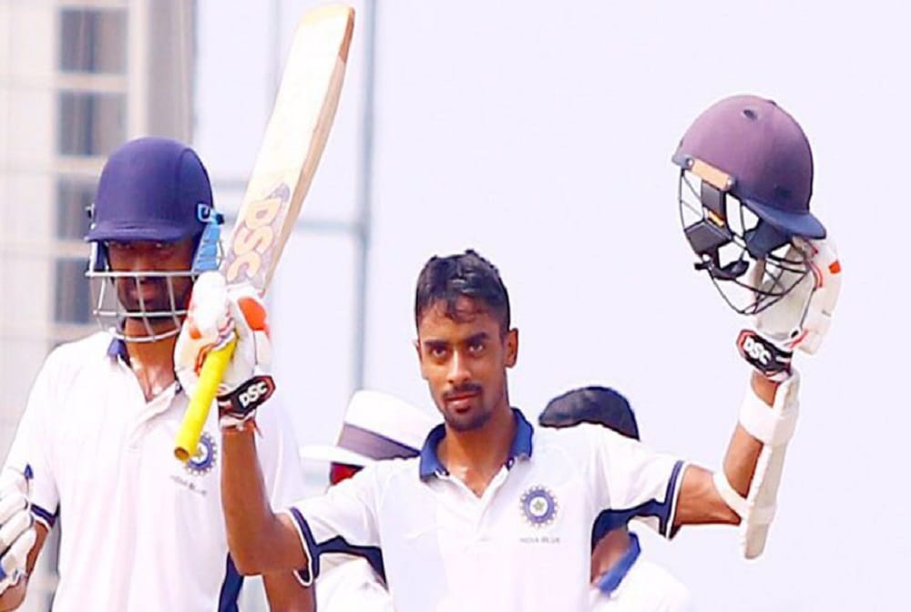 india's Abhimanyu Easwaran hit double ton against Sri Lanka A in 1st unofficial Test at Belgaum