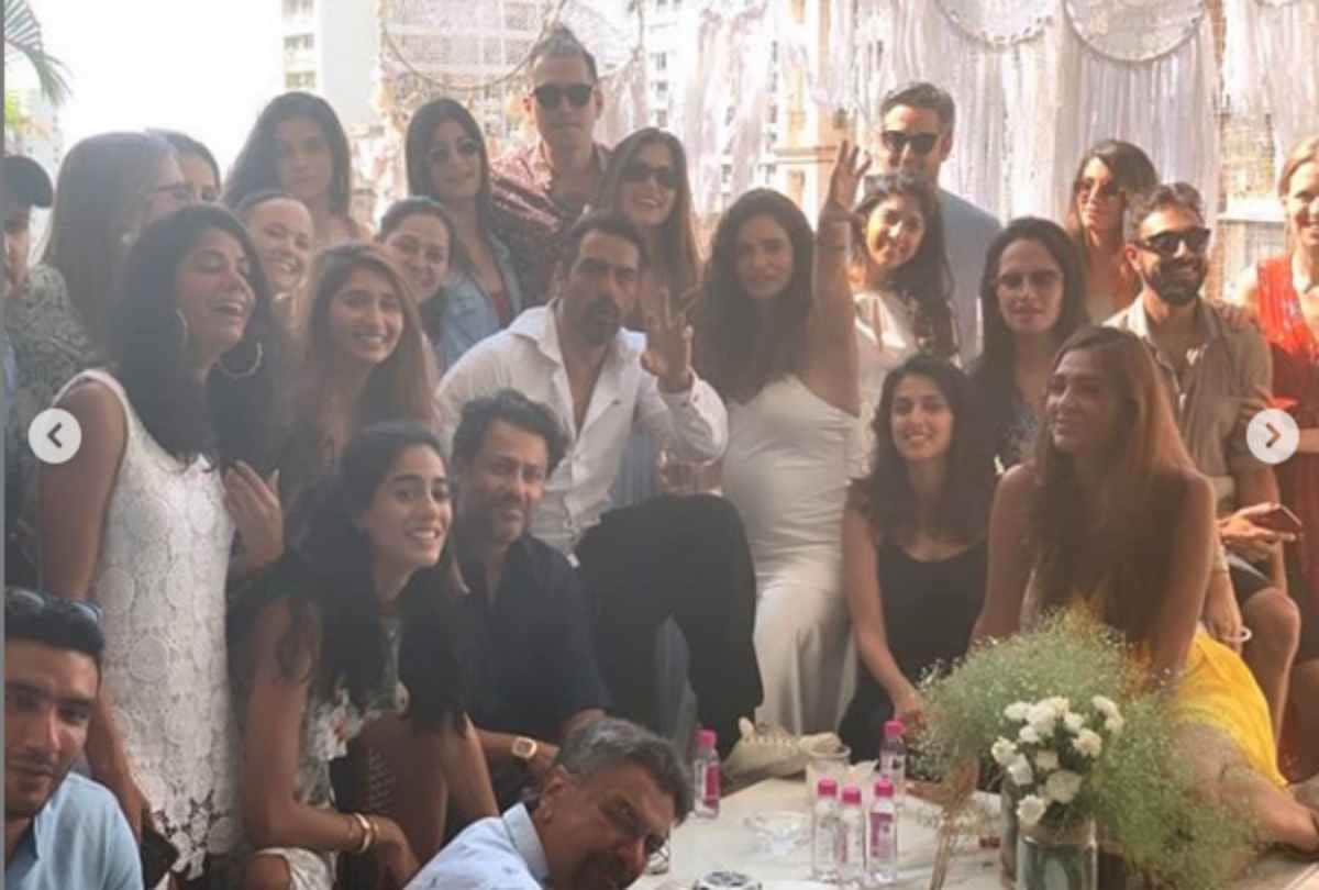 arjun rampal host the baby shower party for his girlfriend gabriella demetriades