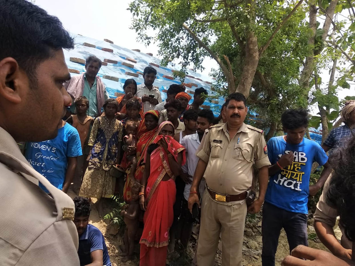 ट्रैक्टर की चपेट में आने से बुजुर्ग की मौत