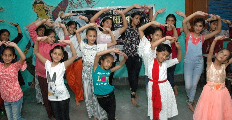 Dance competition in Swaranjali dance Vatika