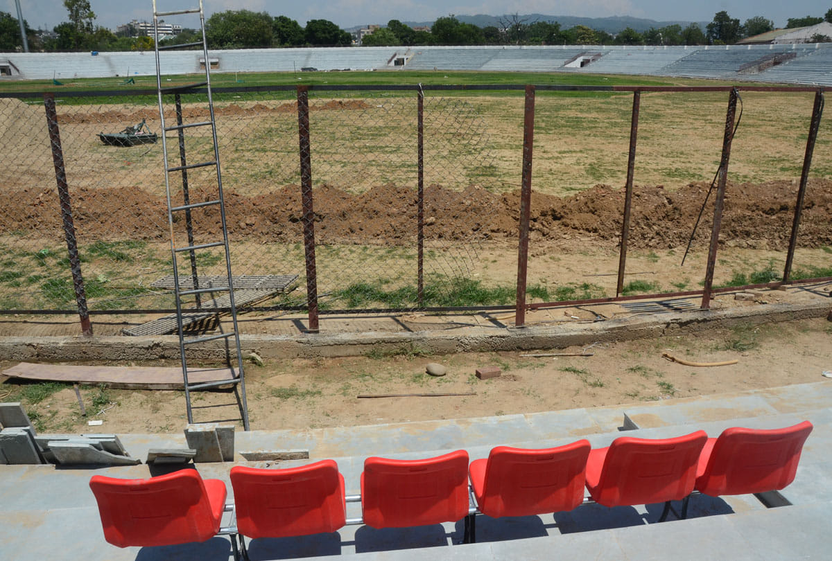 Jammu Kashmir soon to get ready for IPL and international cricket matches, maulana azad stadium