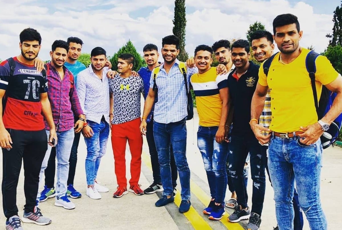 jaipur pink panthers team in dharamshala