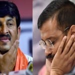 मनोज तिवारी और अरविंद केजरीवाल