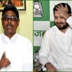 Maheshwar Yadav, Tejashwi yadav