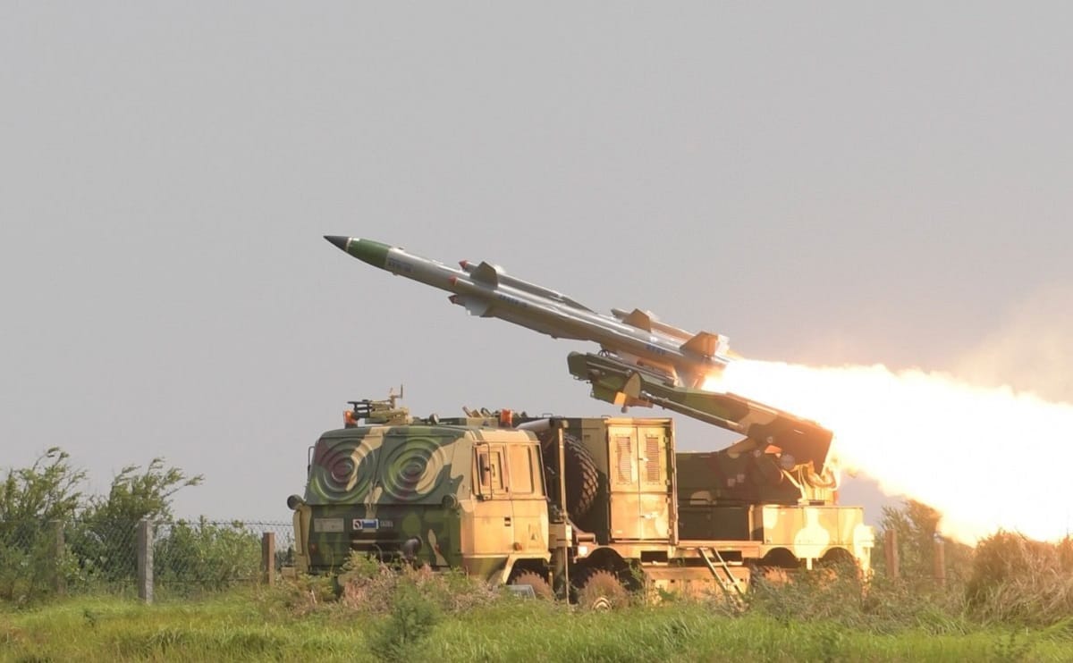 DRDO successfully test fired the Akash-1S surface to air defence missile system