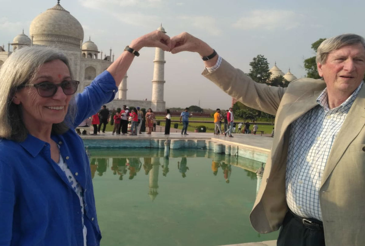 academy president John Bailey Visit Taj Mahal and Said oscar office in India