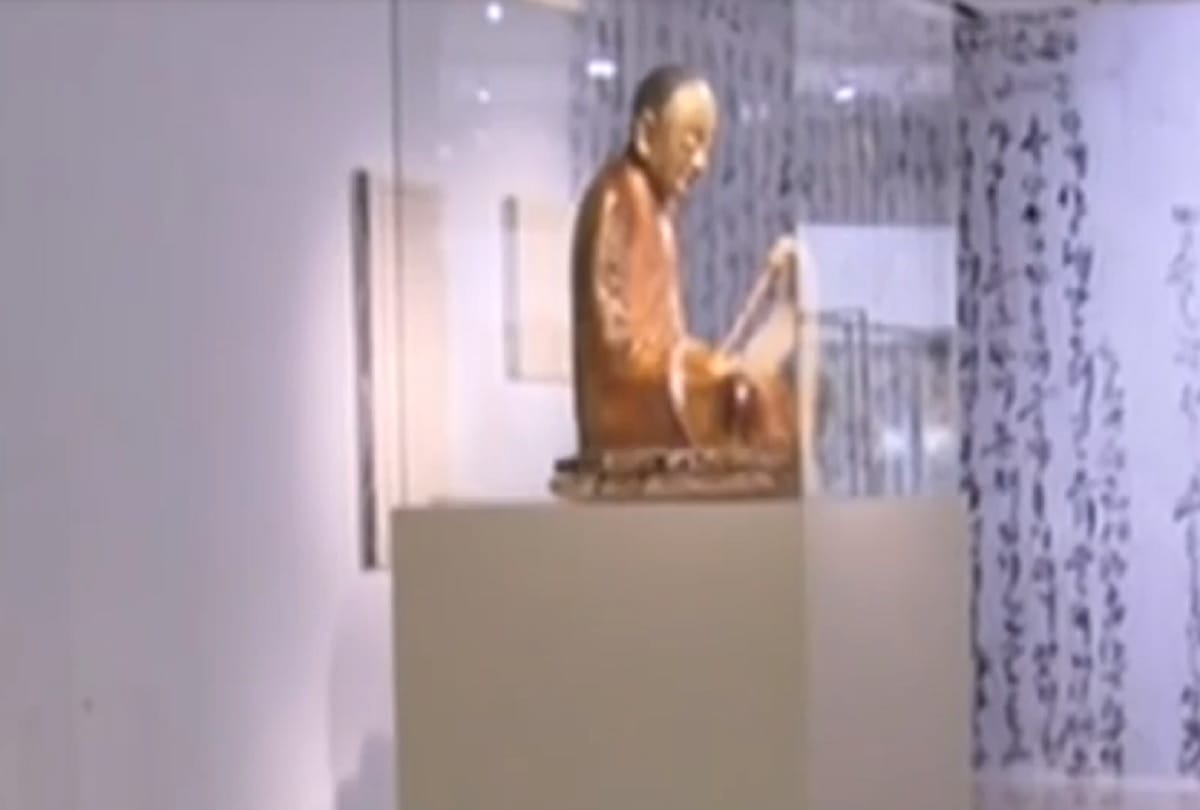 Buddhist monk mummified remains found inside a 1000 year old ancient statue in china