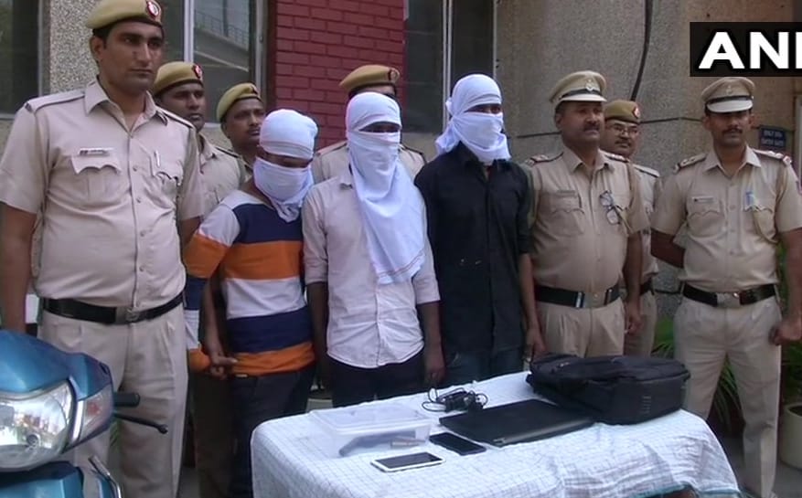 Delhi Police busted a robbery gang and arrested three persons