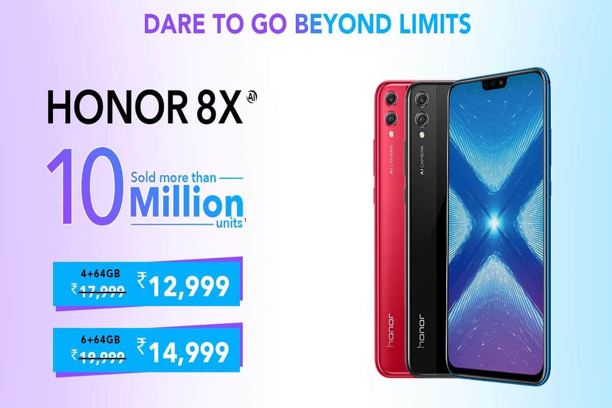 Amazon Honor days sale: Buy Honor's smartphones upto Rs 8,000 discounts