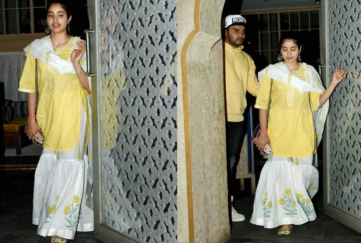 Janhvi Kapoor Ishaan Khatter weekend dinner outing