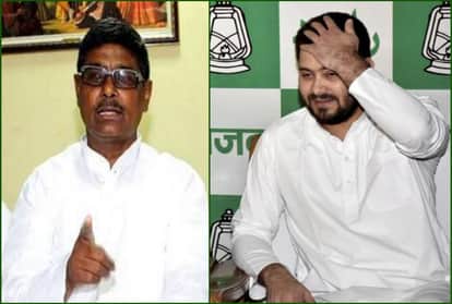 Maheshwar Yadav, Tejashwi yadav