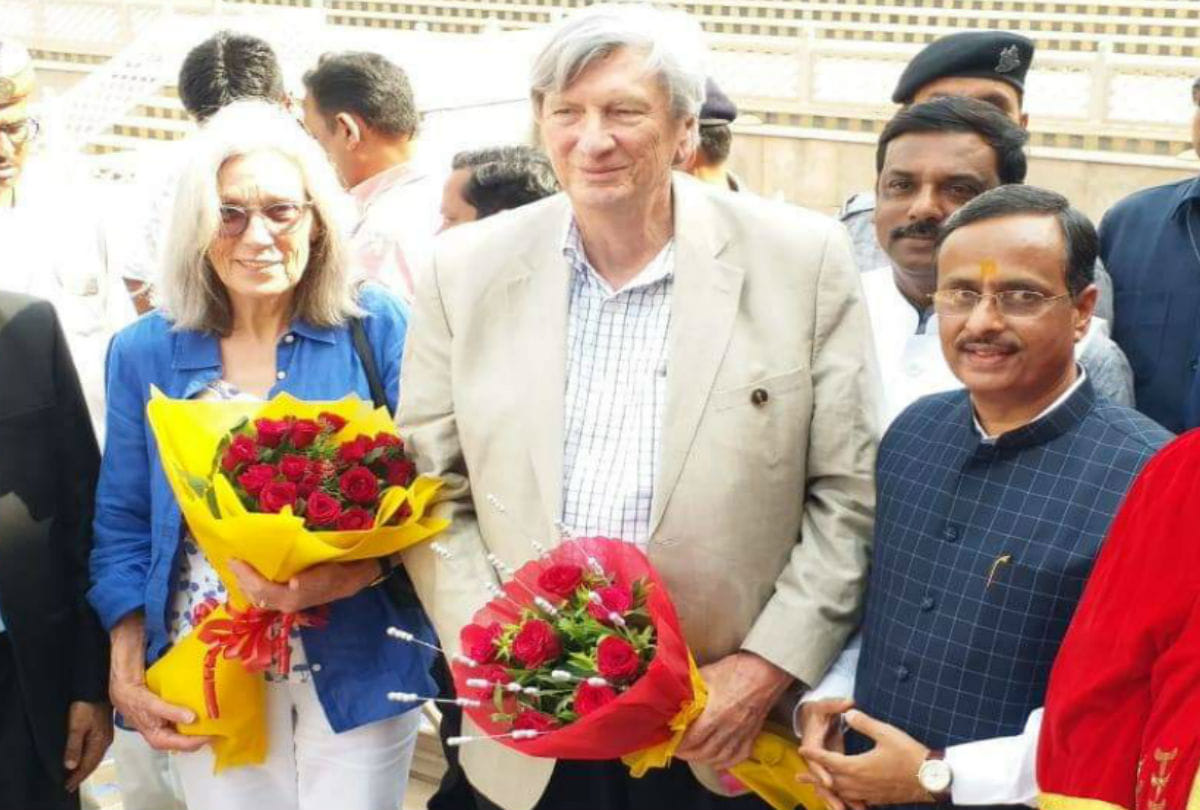 academy president John Bailey Visit Taj Mahal and Said oscar office in India