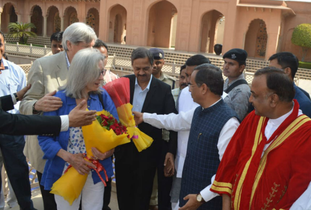 academy president John Bailey Visit Taj Mahal and Said oscar office in India