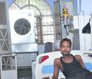 heath stoke, increase pataint in hospitals