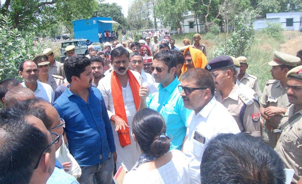 after discussion farmers became agree for pipeline
