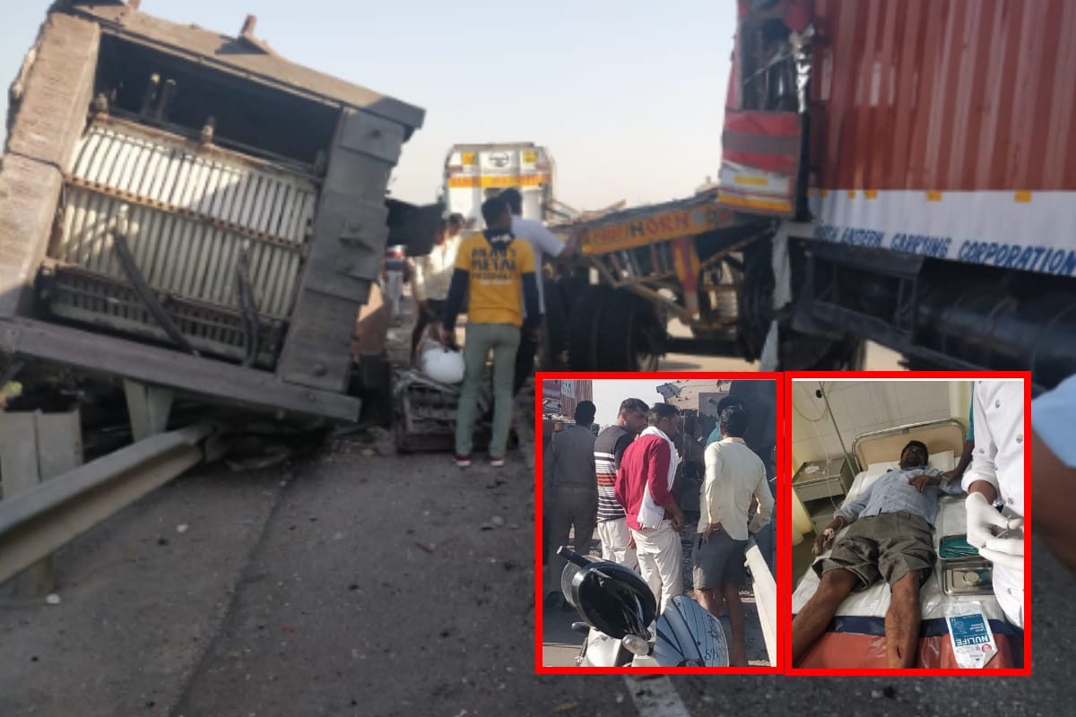 one died and another injured in a road accident in Muzaffarnagar