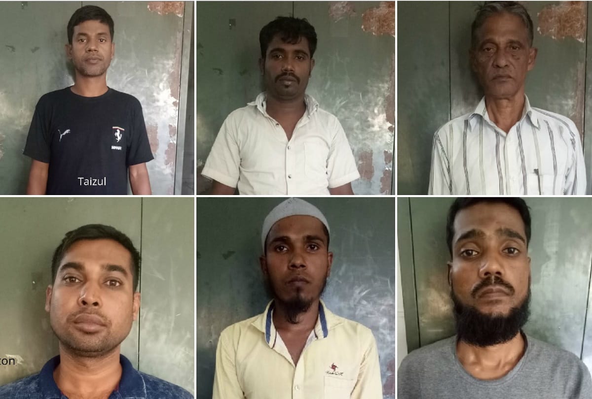 ATS arrested six Bangladeshi nationals in lucknow
