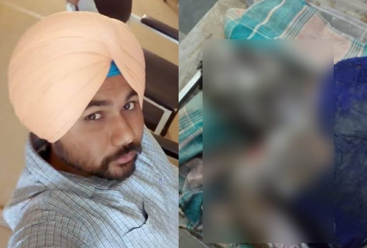A youth raise fearsome step in Mansa of Punjab