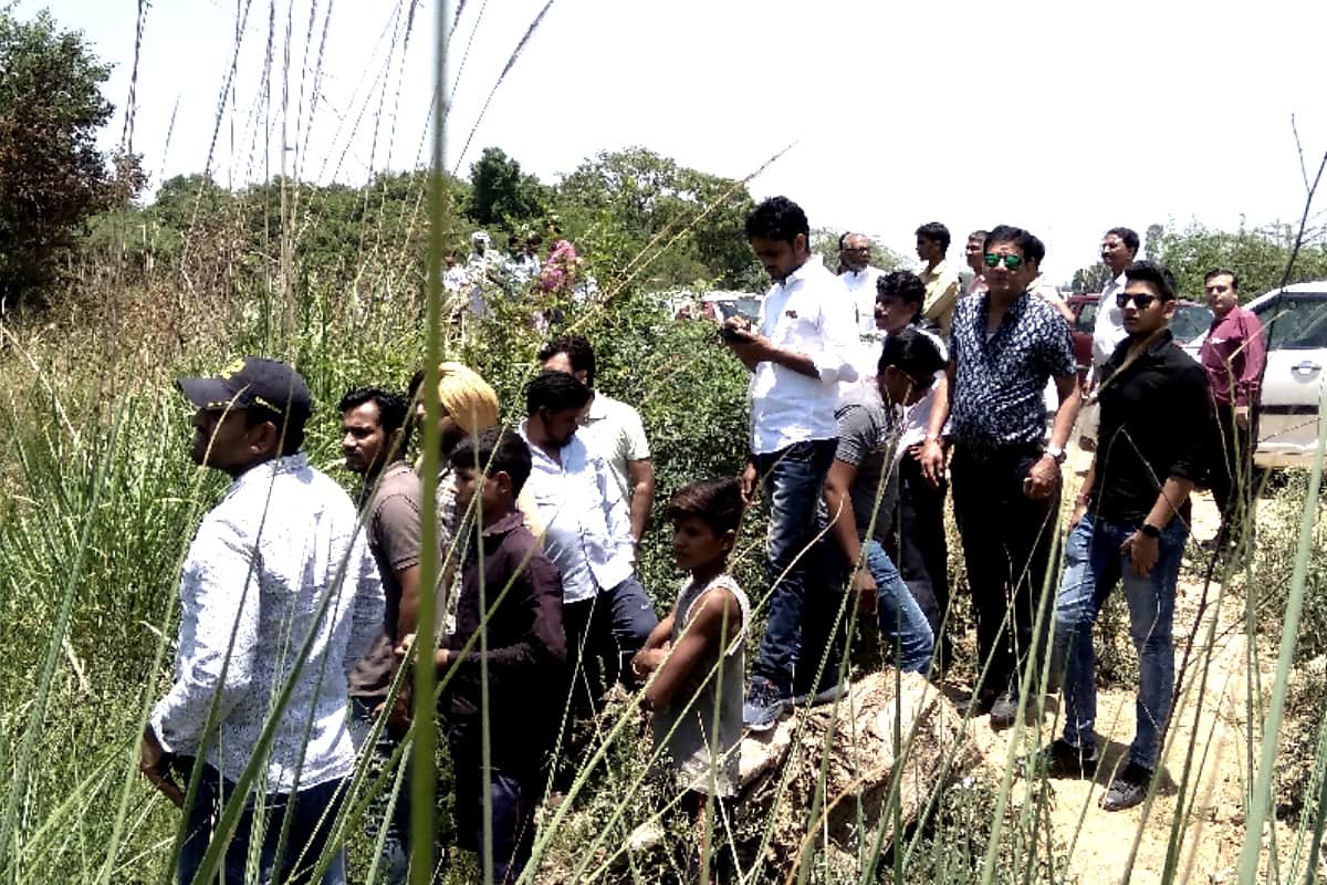 three friends of delhi city sank in Gang canal in Meerut sardhana