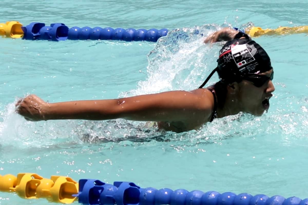 Meerut girls won thirteen Gold in swiming, seven national records broken