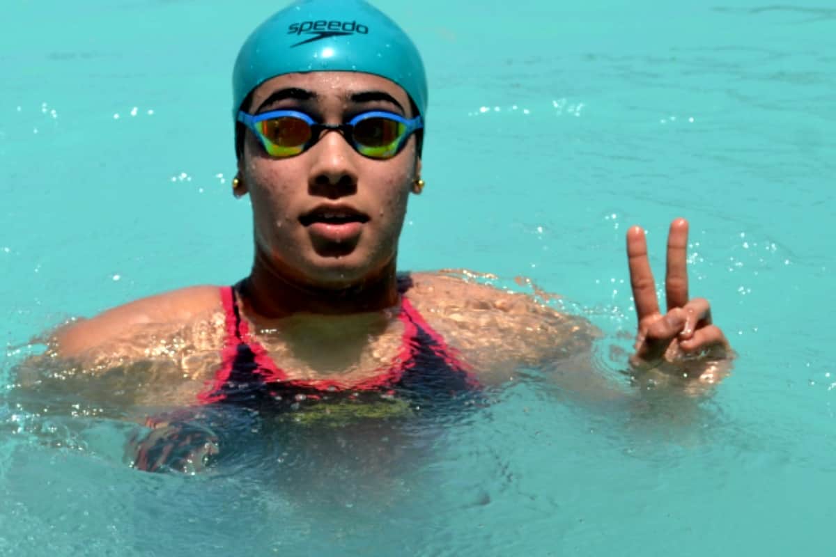 Meerut girls won thirteen Gold in swiming, seven national records broken