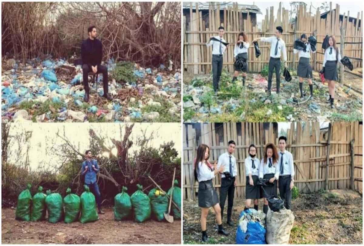 trashchallenge viral on social media