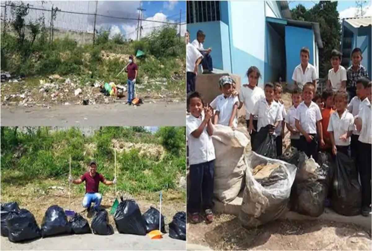 trashchallenge viral on social media