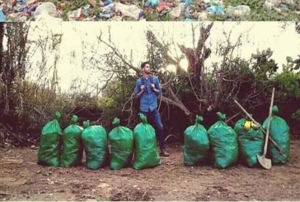 trashchallenge viral on social media
