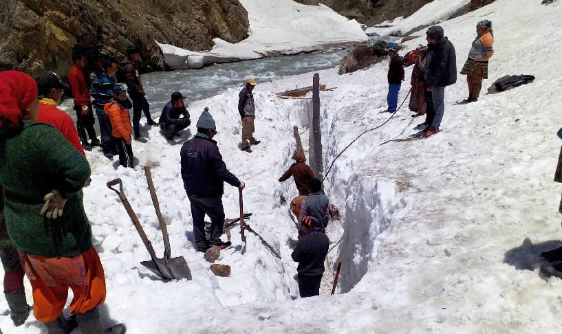 80 laborers working to repair Kailash yatra