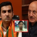 अनुपम खेर की गौतम गंभीर को सलाह