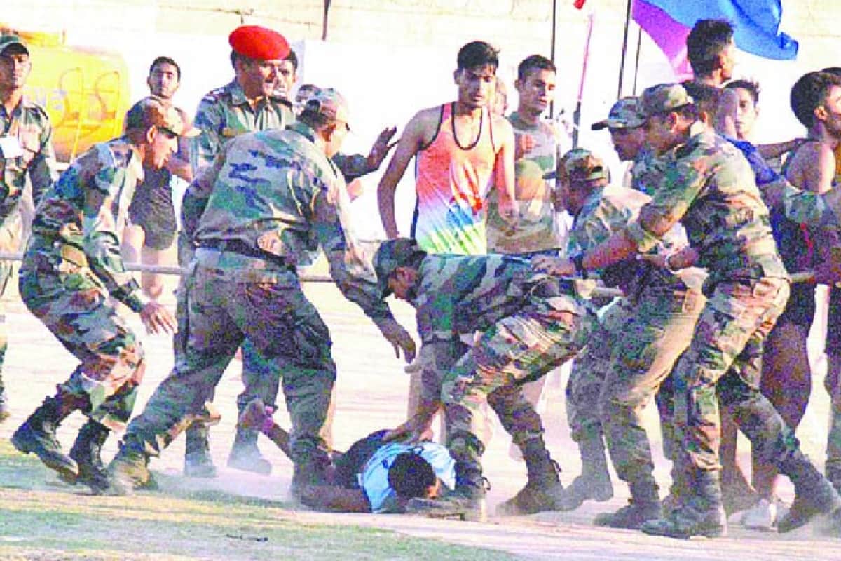 Many candidates of Moradabad fail in Army physical test at Baghpat