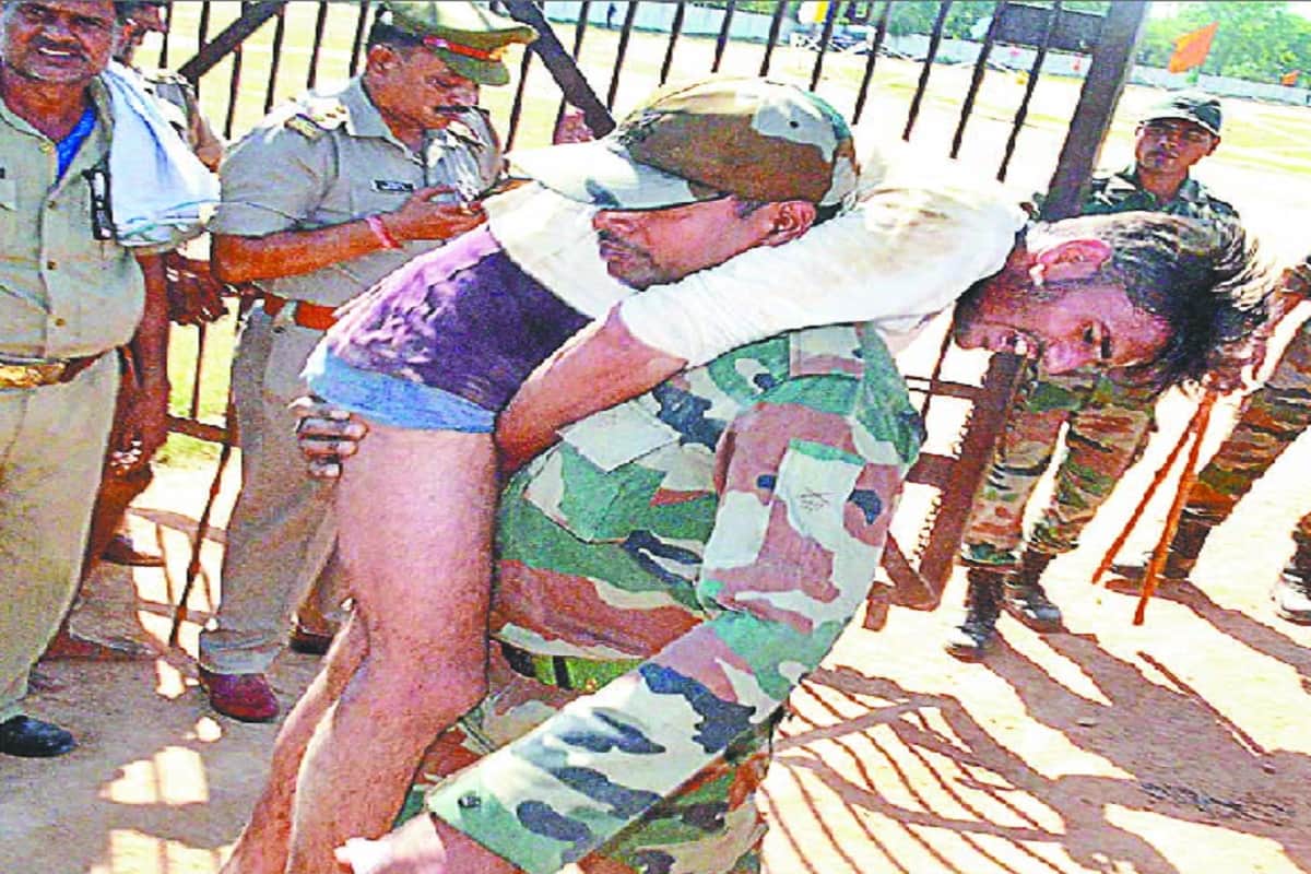 Many candidates of Moradabad fail in Army physical test at Baghpat