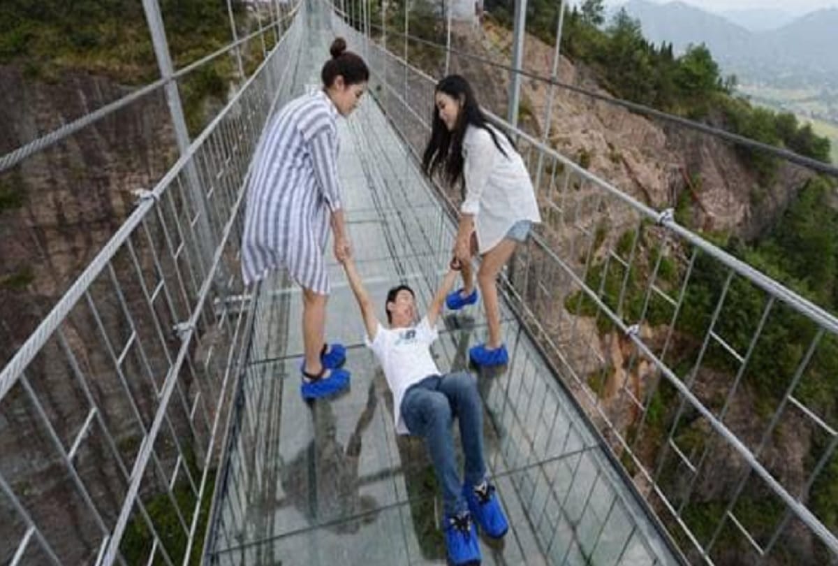 Most Dangerous Bridge Of World Including China Glass bridge And Peru Rope Bridge