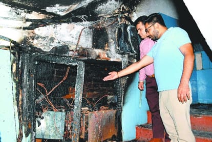 Fire breaks out at State Bank of Patiala building in Chandigarh