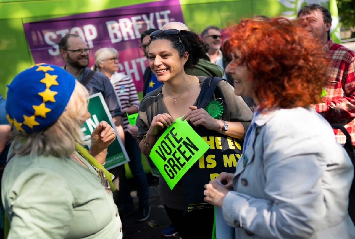 Green Party became the fourth largest party in European Union parliamentary elections