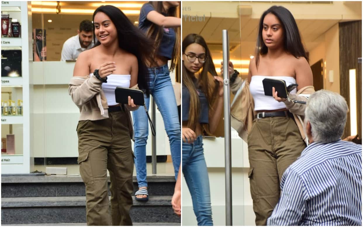 Nysa Devgan Troll For Visiting salon a day after Veeru Devgan passes away