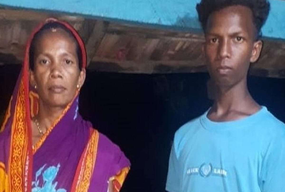 Odisha woman clears Class 10 exam with son