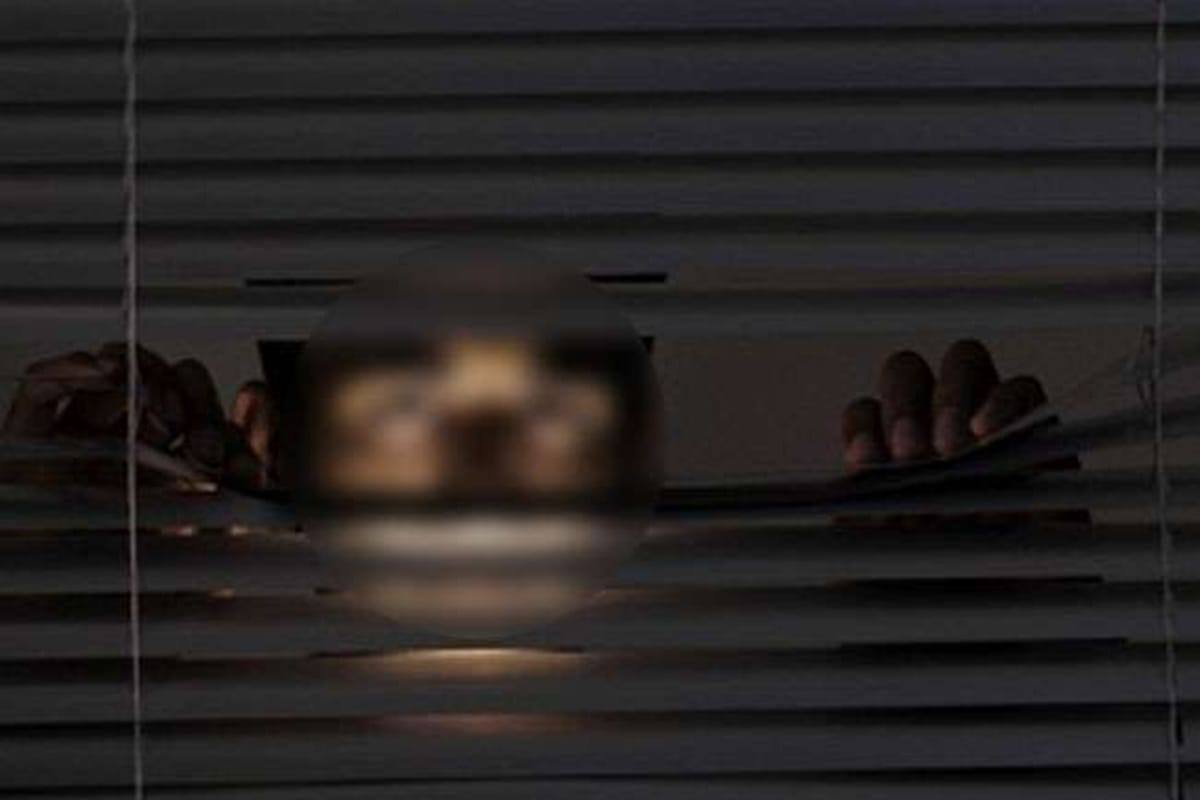 delivery boy was peeping into girls hostel through washroom window