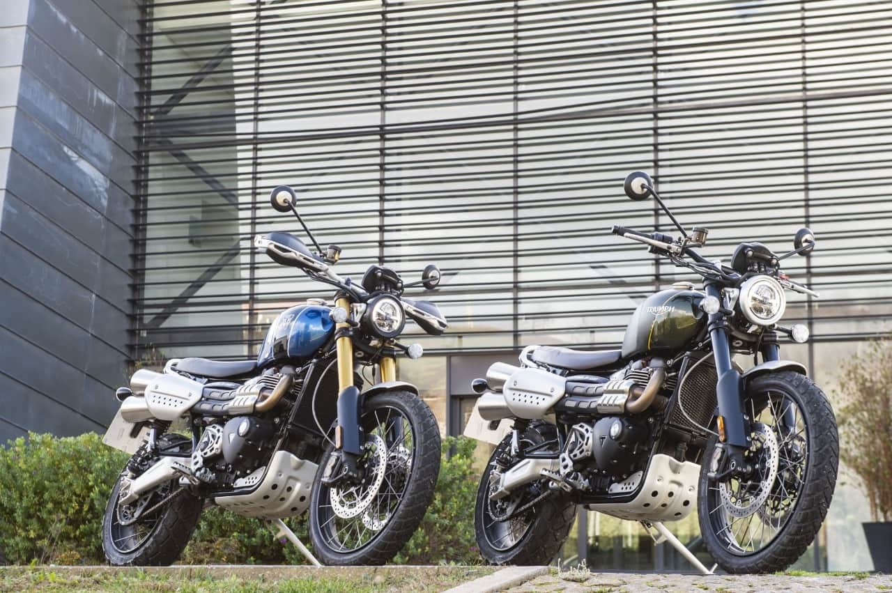 triumph launched classic and off road bike scrambler 1200 xc in india